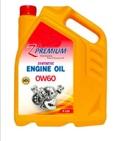 Yellow Z Premium synthetic engine oil container