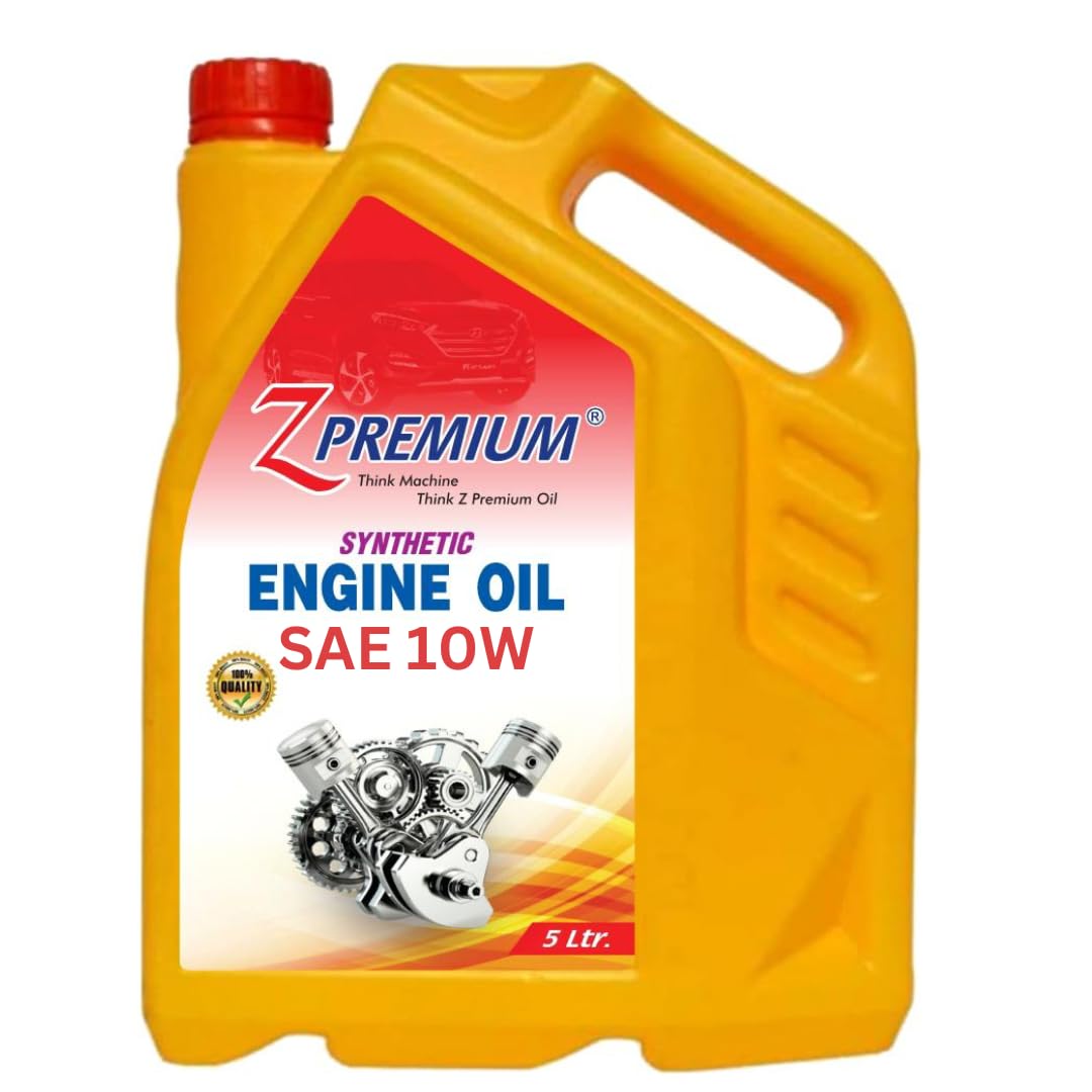 Yellow Z Premium synthetic engine oil container