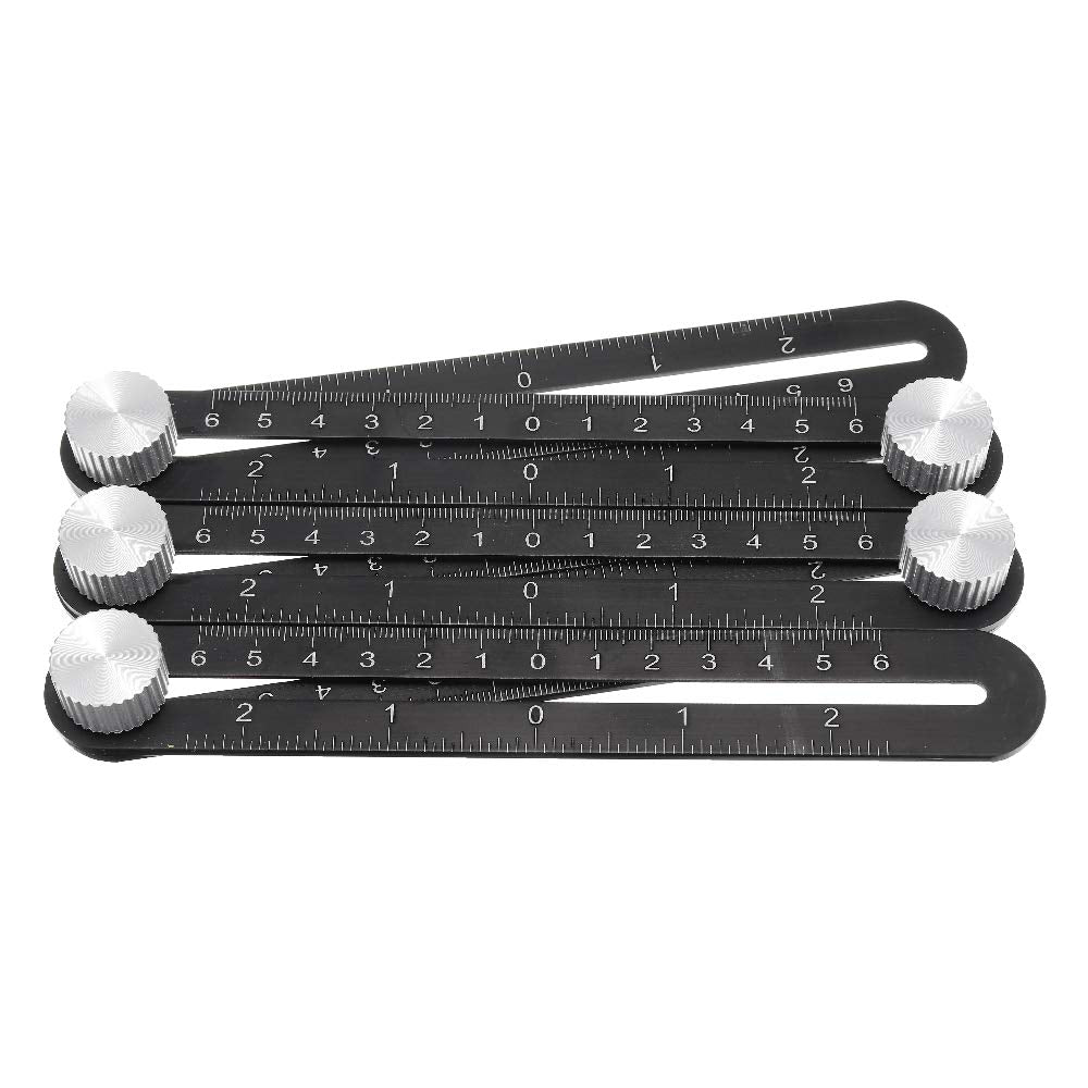 Multi angle measurement ruler