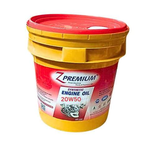 Z Premium synthetic engine oil container
