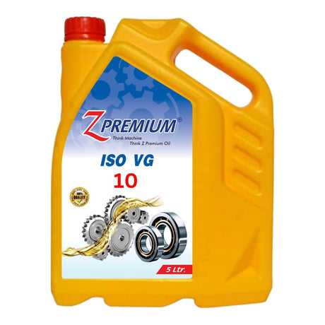 Yellow oil container with Z Premium branding 