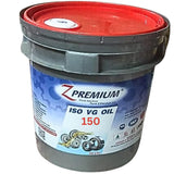 Z Premium ISO VG oil container with red lid 