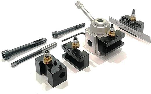 Quick change lathe tool post