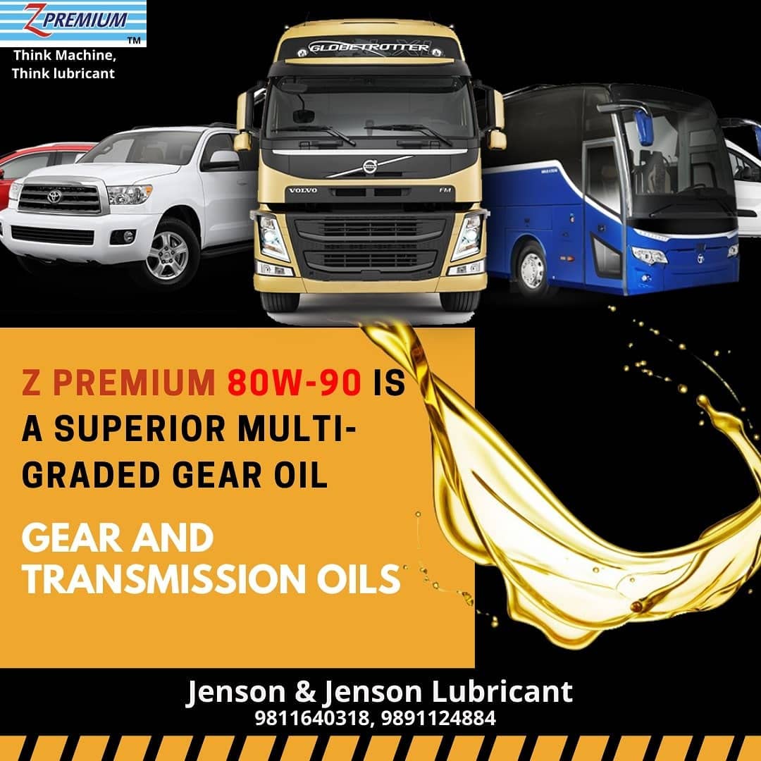 Advertisement for Z Premium gear oil featuring