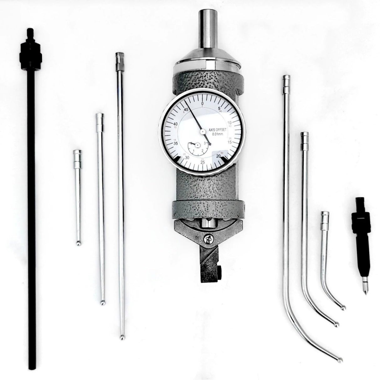 Coaxial Alignment Centering Indicator, 0–0.15" Range, 0.0005" Graduation Precision Tool