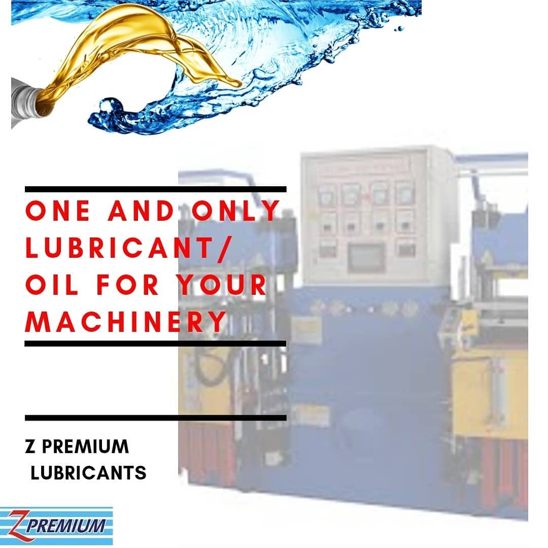 Advertisement for Z Premium Lubricants with oil
