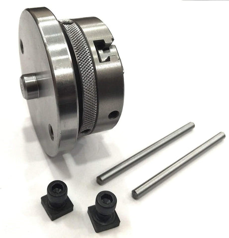 4"/ 100 mm Regular Rotary Milling Indexing Table With Small Chucks and back Plate