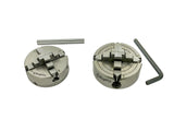 Small Chucks for 3" I 80 mm & 4" Inch I 100 mm Rotary tables and Mini Lathes