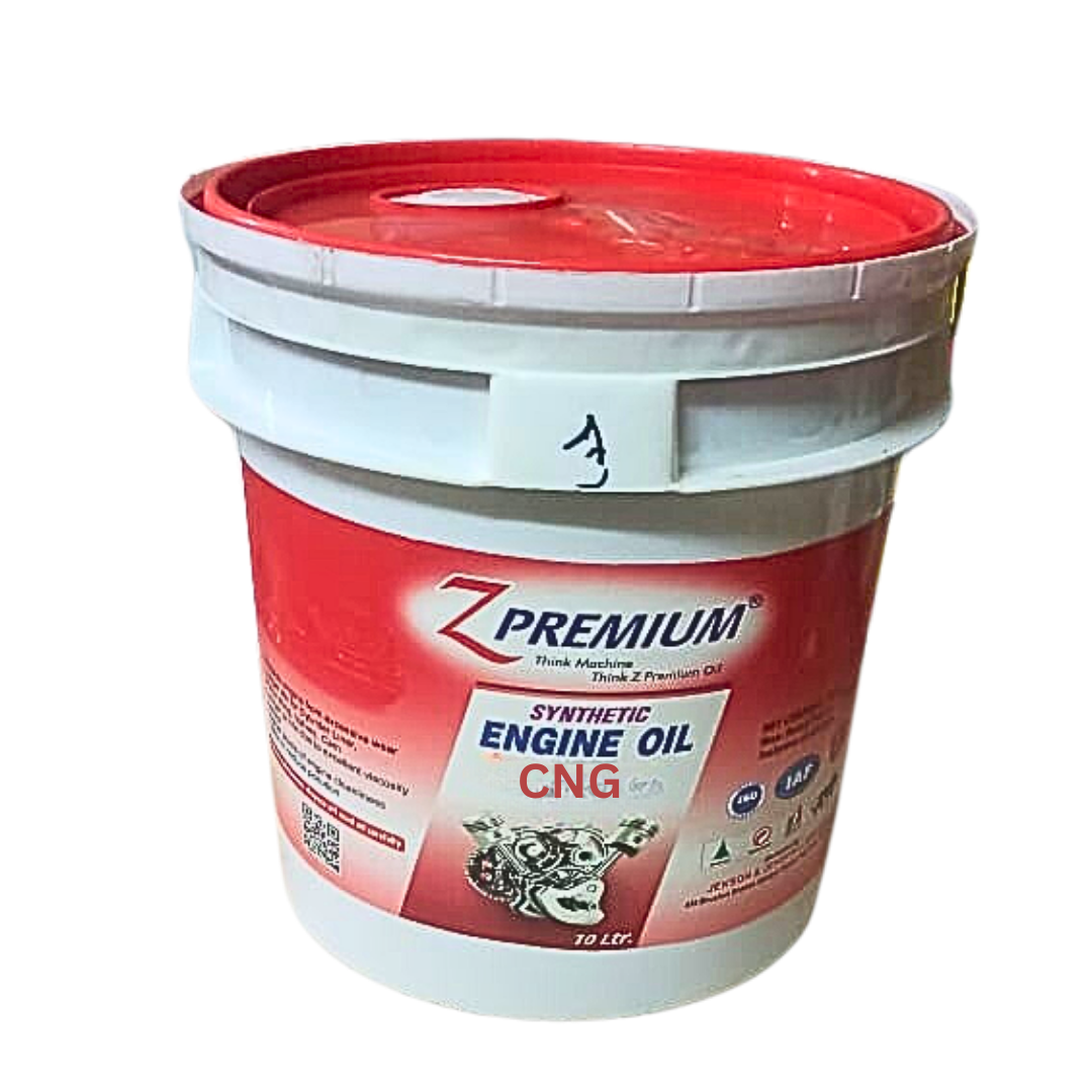 Z Premium synthetic engine oil CNG container