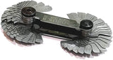 British Whitworth BSW & Metric Screws Bolts Pitch Measure Thread Gauge 51 Blades Gages