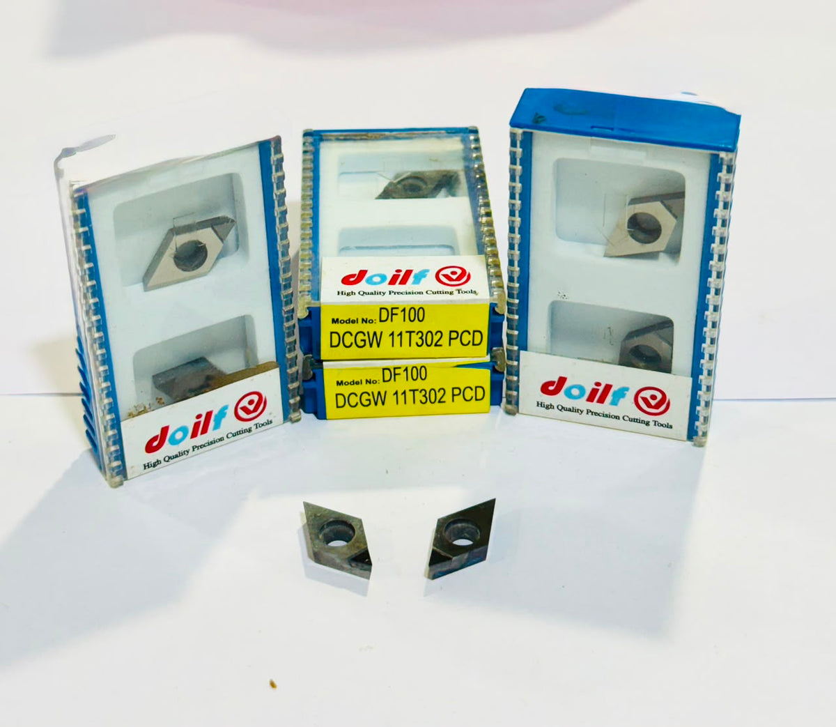 Doilf DCGW PCD carbide cutting inserts