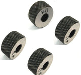 Spare Knurls 2 Pairs Alloy Steel EN31- Diamond Medium Pitch
