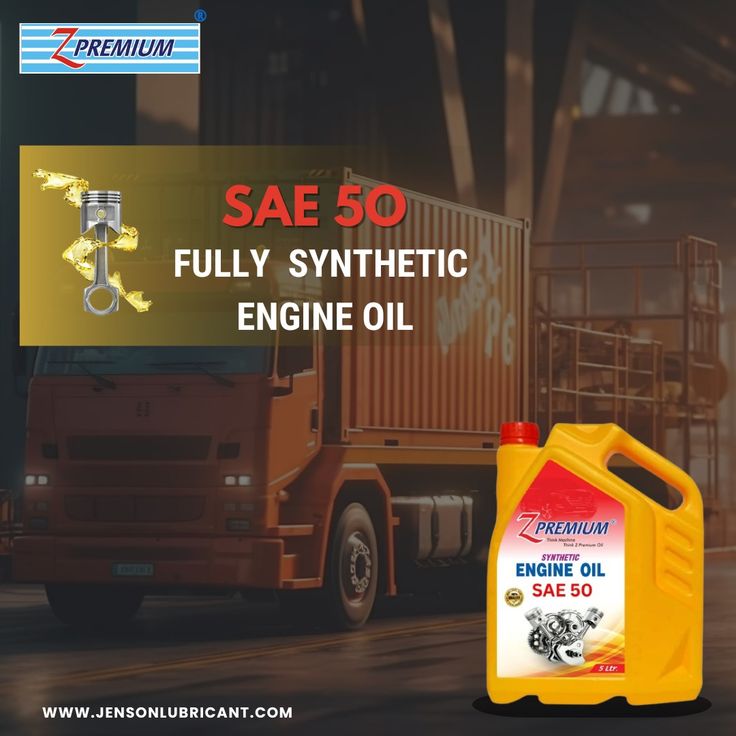 Fully Synthetic Engine Oil SAE 50, 5L