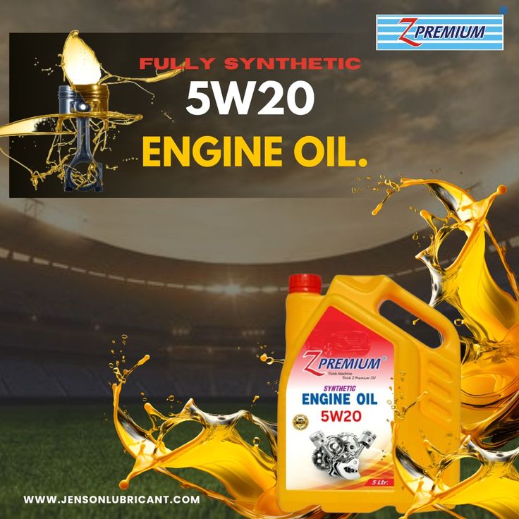 Fully Synthetic 5W-20 Engine Oil, 1L