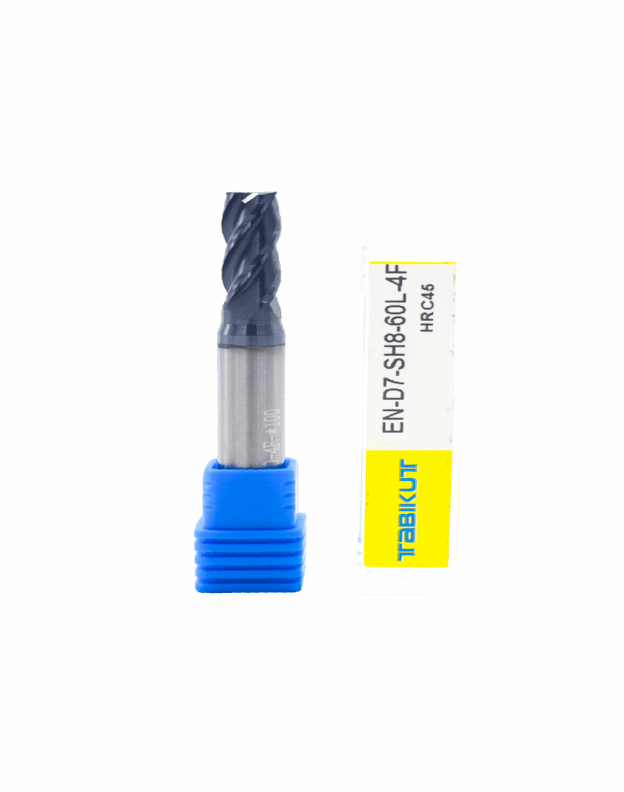 Precision 4-flute end mill