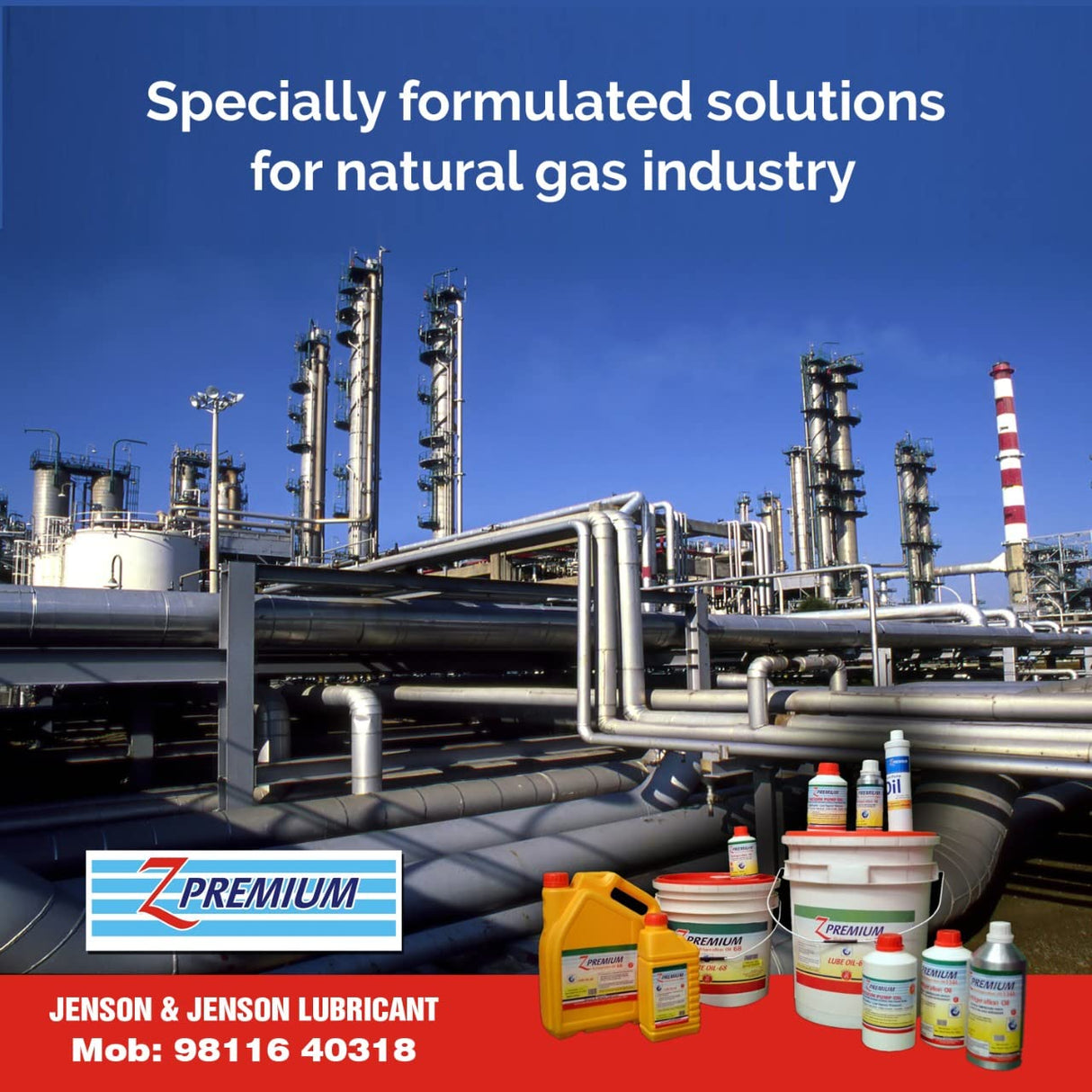 Jenson & Jenson Lubricant products 