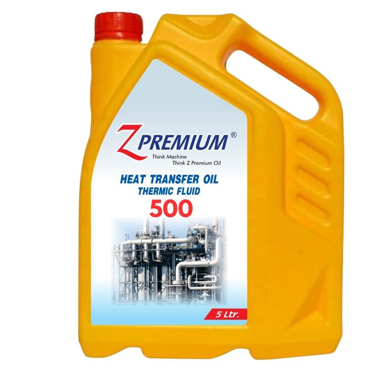 Yellow container of Z Premium heat transfer oil 