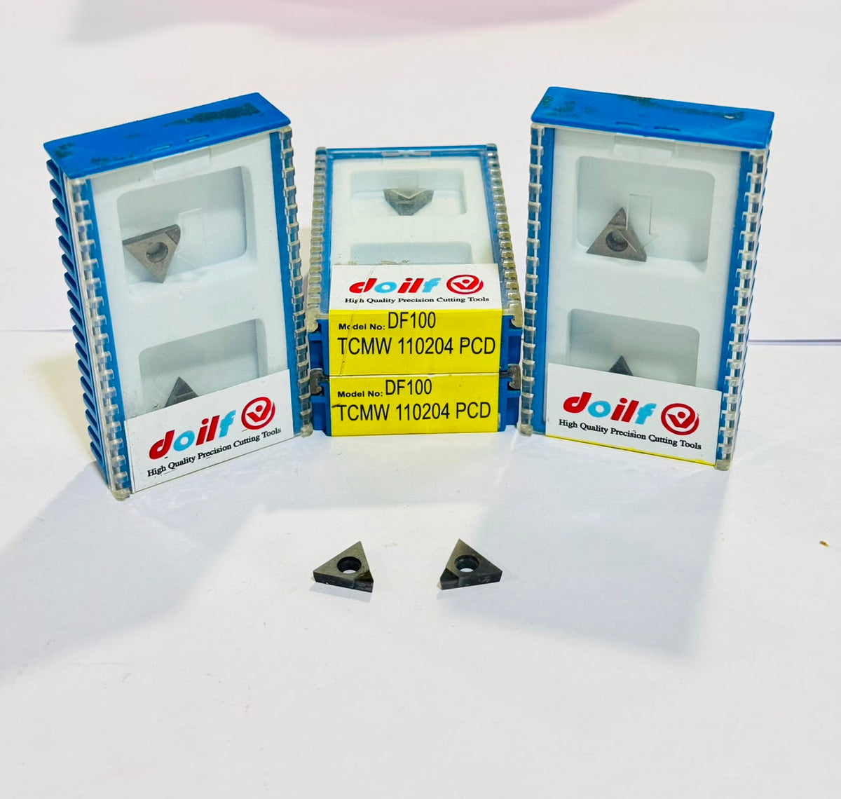 Doilf TCMW PCD carbide cutting inserts