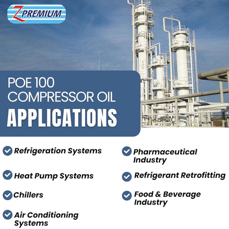 POE 100 Synthetic Compressor Oil, 10L