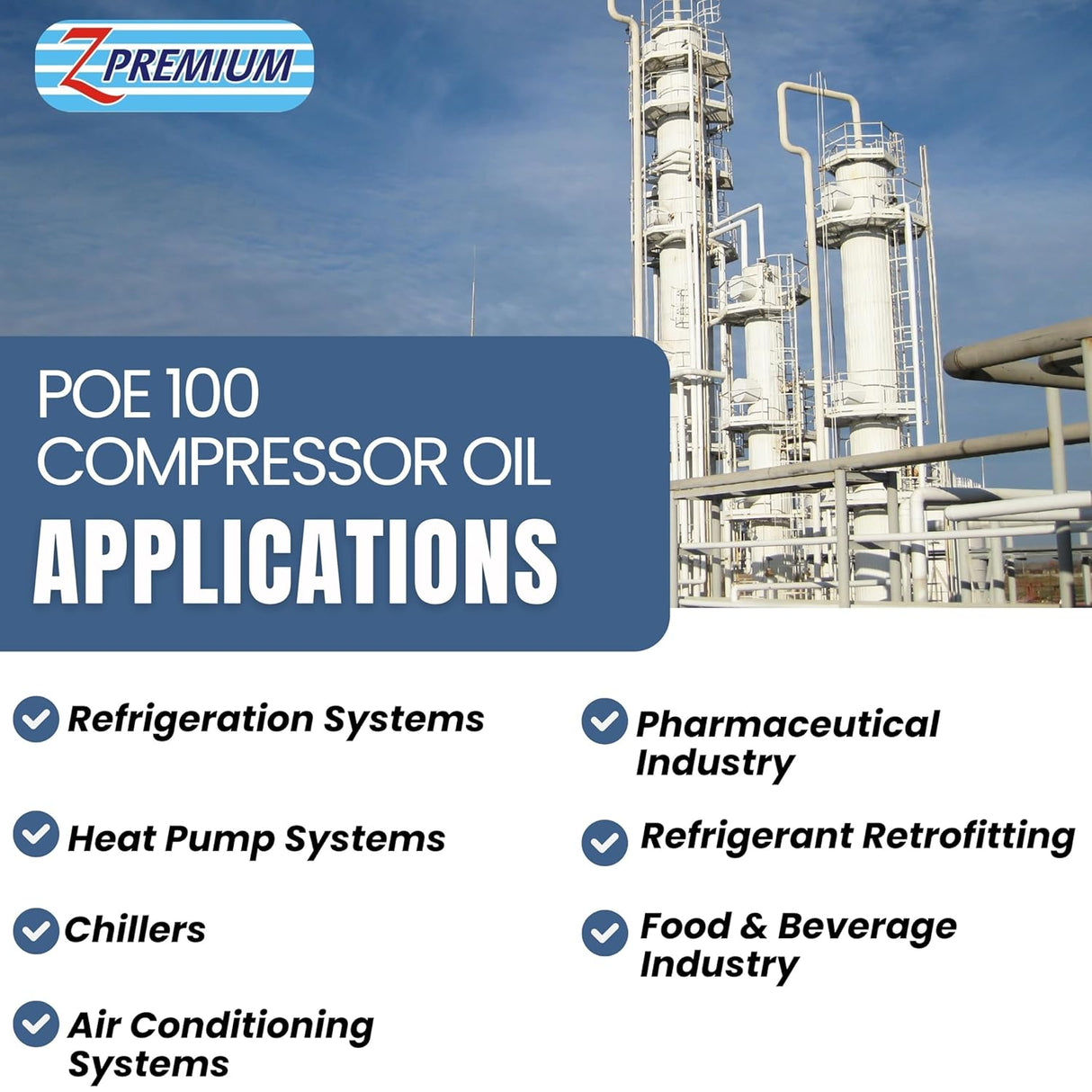 POE 100 Synthetic Compressor Oil ,1L