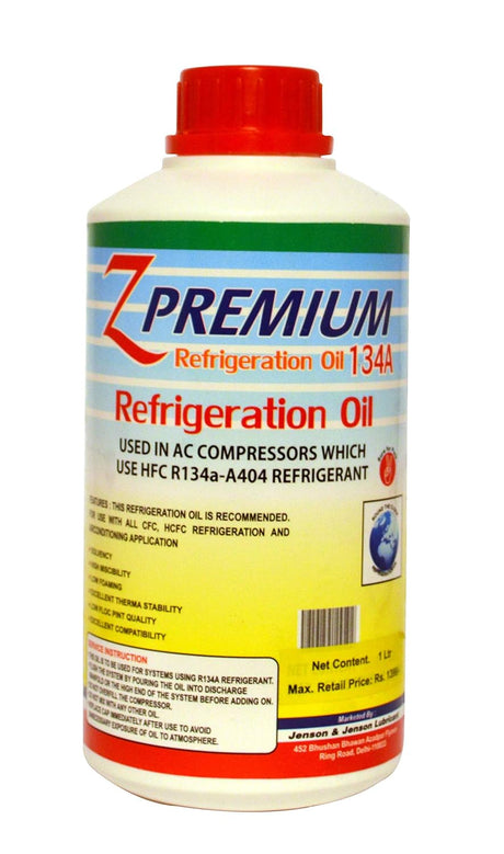 Z Premium refrigeration oil bottle