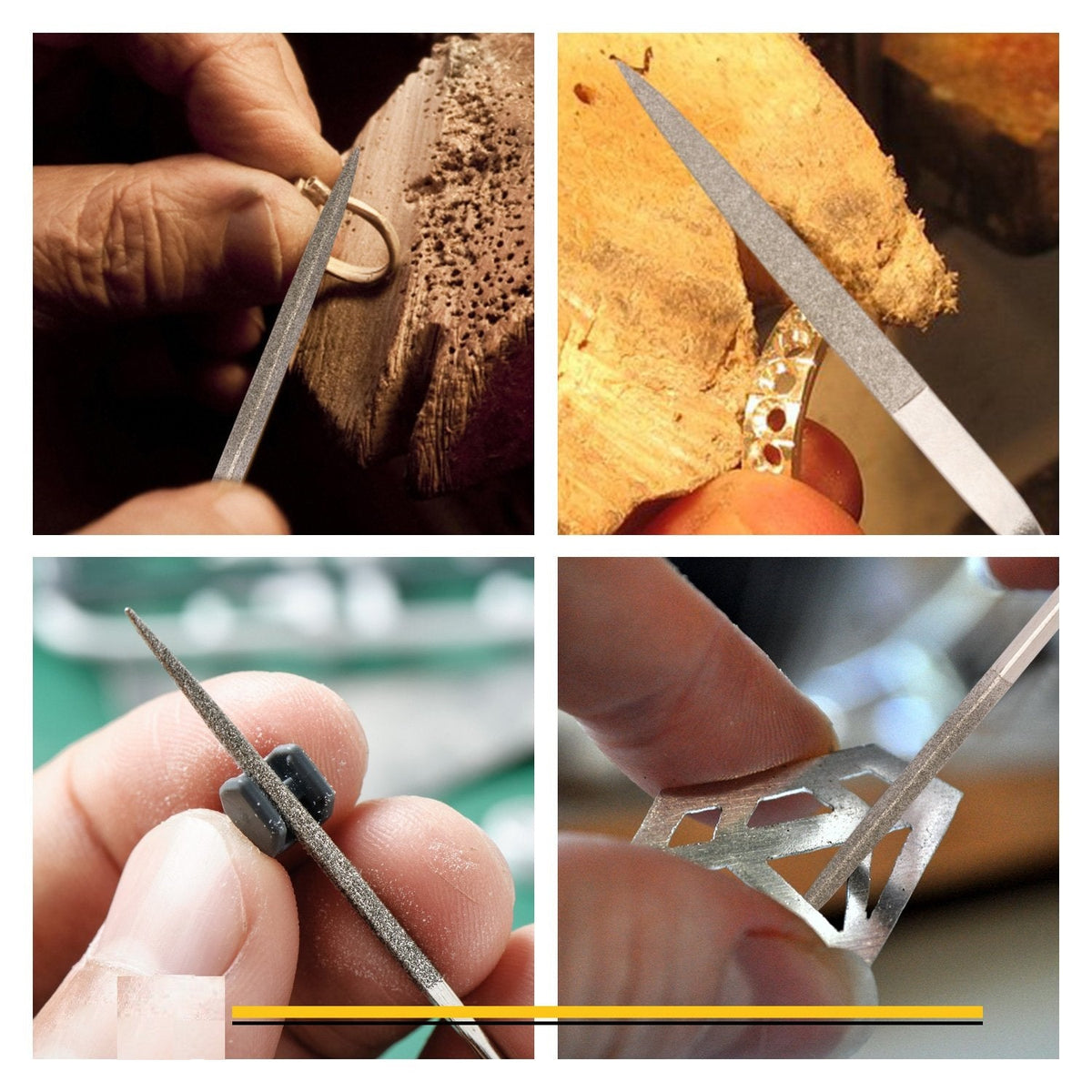 Precision Diamond Needle File Set