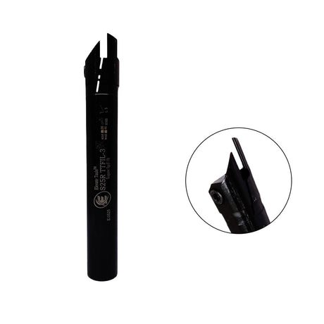 Black metal lathe boring bar