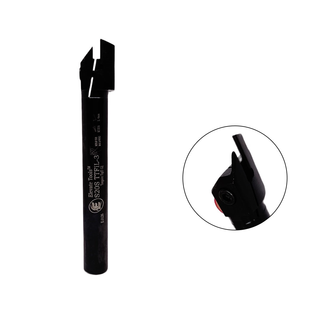 TEAGUTEC FACE GROOVING BORING BAR 20MM-3 T-12(15-30,40-80,50-100)