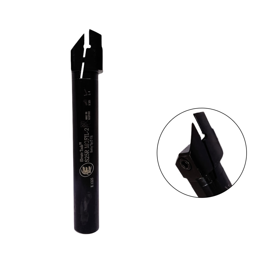 KORLOY FACE GROOVING BORING BAR 25MM MGFIR/L-2 T15(25-50,50-100,75-150,100-200)