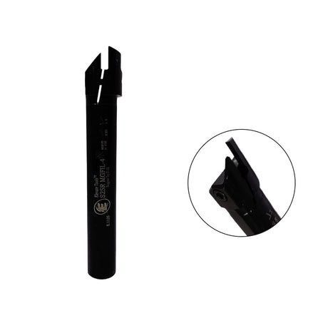 Black metal lathe boring bar