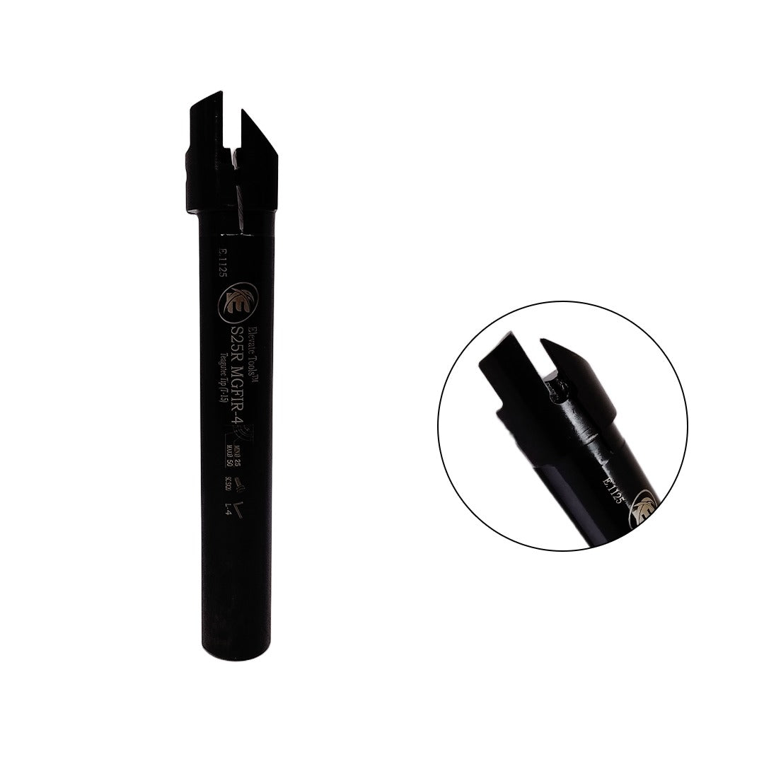 KORLOY FACE GROOVING BORING BAR 25MM MGFIR/L-4 T15(50-100,75-150,100-200)