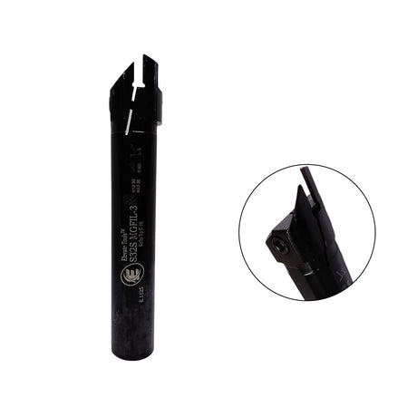 Metal grooving tool holder unit