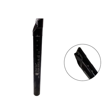 Left-handed internal boring bar