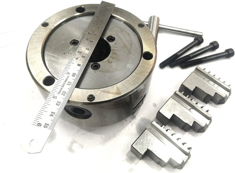 125 mm Self Centering Chuck with Reversible Set of Jaws (MT2 Spigot)