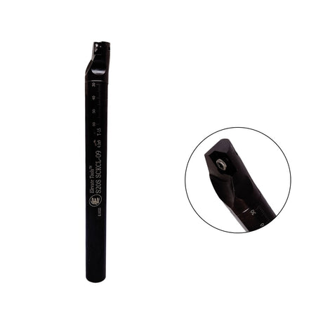 Black metal lathe boring bar