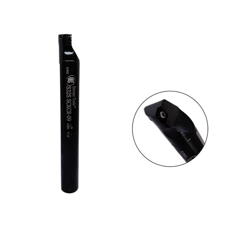 Black metal lathe boring bar