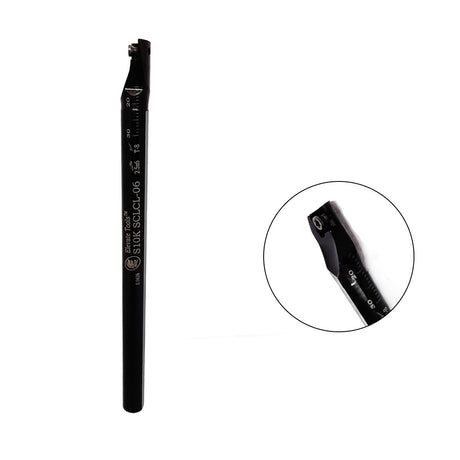 Black metal lathe boring bar