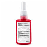 Thread Locker Red 222 -50ml Low Strength Oil Resistant Removable Thread Lock Glue for Nuts, Bolts, & Fasteners,Screw Glue to Prevent Loosening & Corrosion