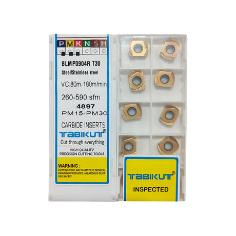 TABIKUT BLMP0904R T30 Carbide Inserts