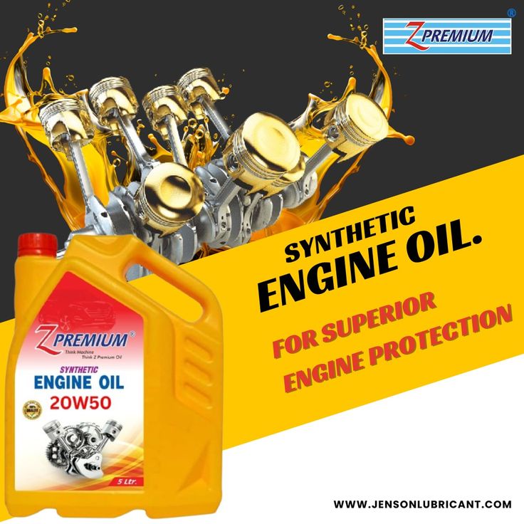 Z Premium synthetic engine oil 20W50 container
