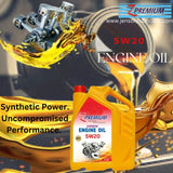 Z Premium synthetic engine oil 5W20 container