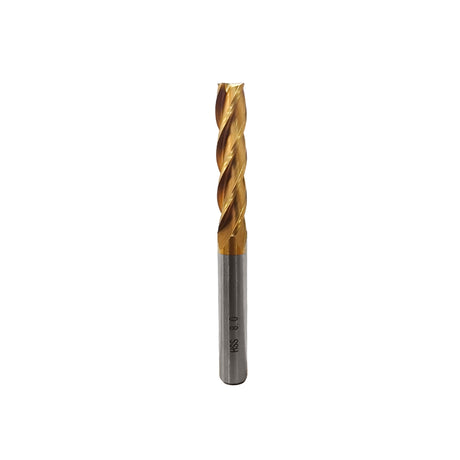 Coated HSS end mill