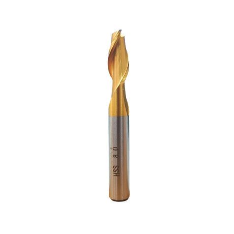 8mm HSS 2-Flute End Mill Cutter