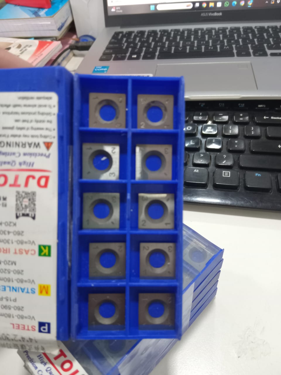 WOOD CUTTING MACHINE INSERTS 14X4X2X30 PACK OF 50 PCS
