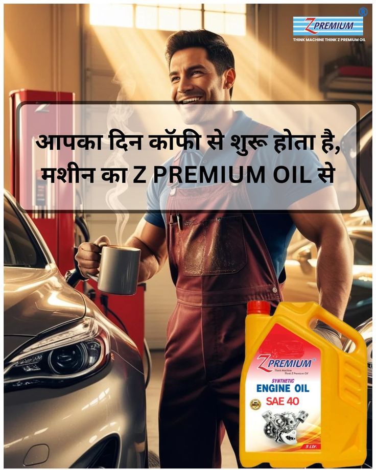 Z Premium engine oil container