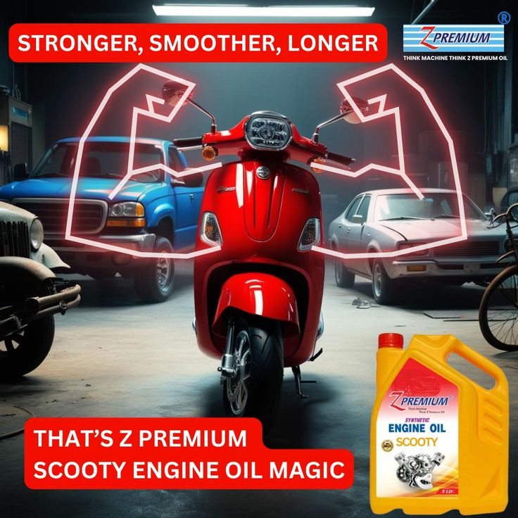 Scooty Engine Oil, 1L