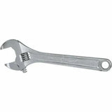 Silver adjustable crescent spanner wrench tool