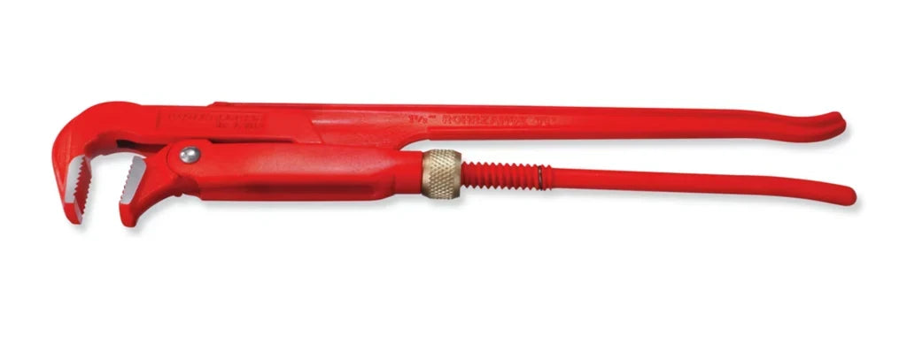 Red Swedish pattern pipe wrench tool