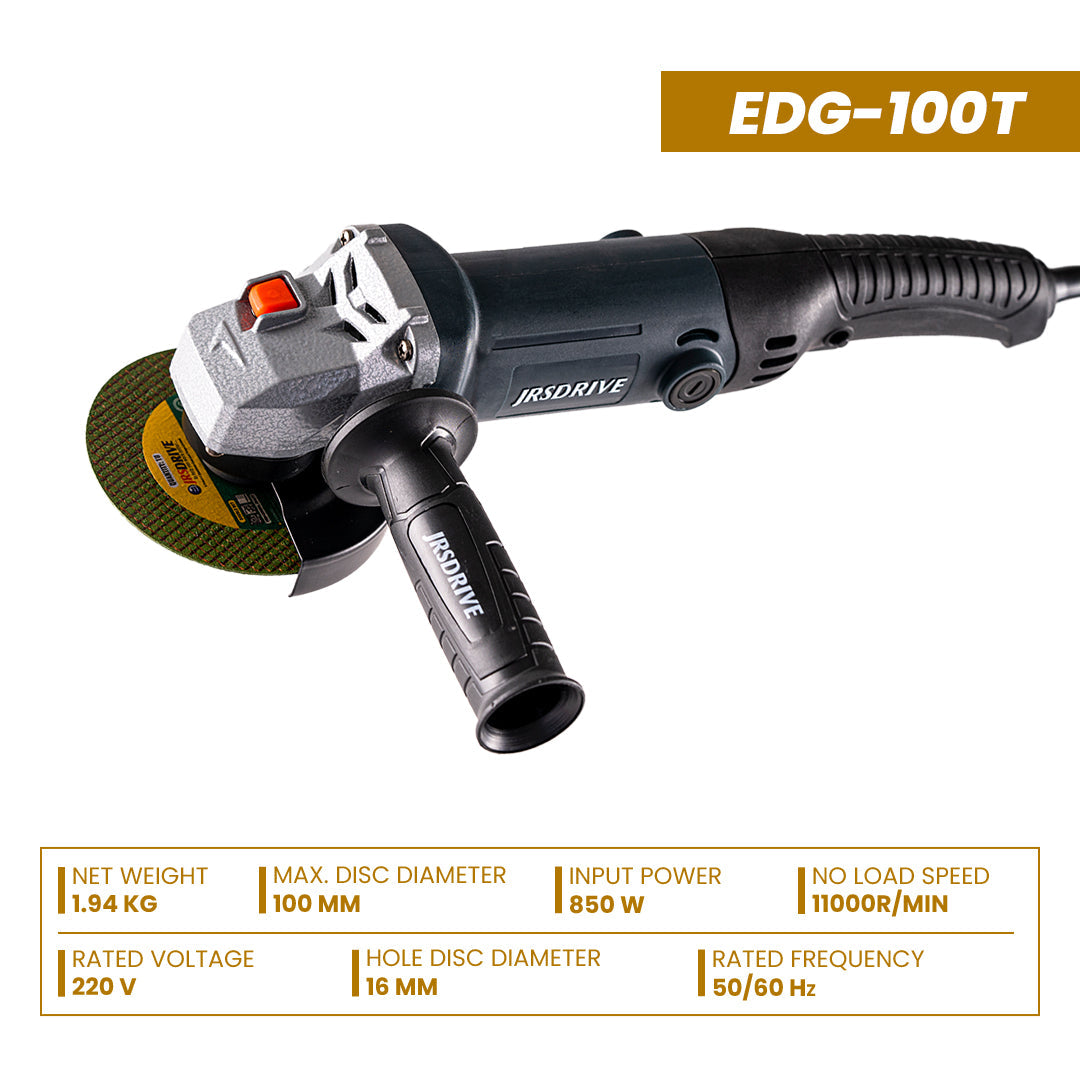 EDG-100T grinder specs
