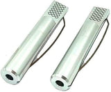 Two metal pins